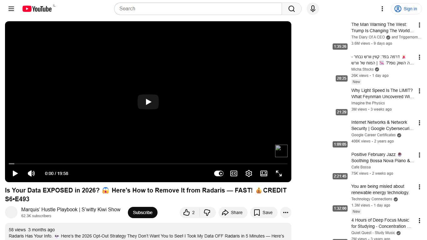 Is Your Data EXPOSED in 2026? 😱 Here’s How to Remove It from Radaris — FAST! 💰CREDIT S6•E493 - YouTube